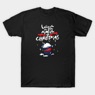 Believe In The Magic Of Christmas T-Shirt